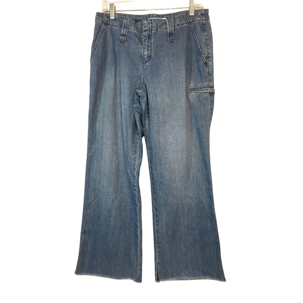 Vintage Tommy Hilfiger Women's Jeans Size 8 Large Belt Loops Thigh Pocket